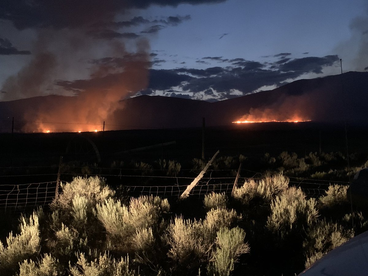 WeberFireDist's tweet photo. Weber Fire Warden - 3A261 Is currently the IC on the #DennisFire in Box Elder County. The fire is currently 2608 acres in size & holding. Units from BLM Salt Lake, Box Elder County, State of Utah & Forest Service are there mopping up the fires edge today.
#carepreparerespond https://t.co/keMaTjuJvm