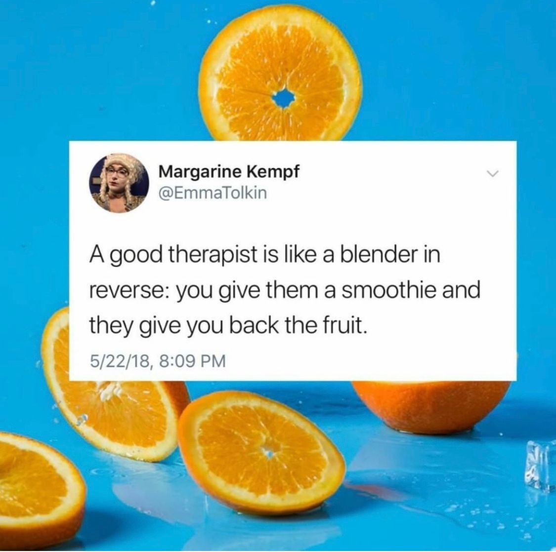 MyMirrorAU's tweet photo. Love this 🙌 a good therapist can help you find your foundations and remind you what you are made of. 

#therapyiscool #askatherapist #onlinepsychology #helpisinmymirror #whatareyoumadeof #values #corebeliefs #MentalHealthMatters #innerwork https://t.co/lD1EDy9NMW