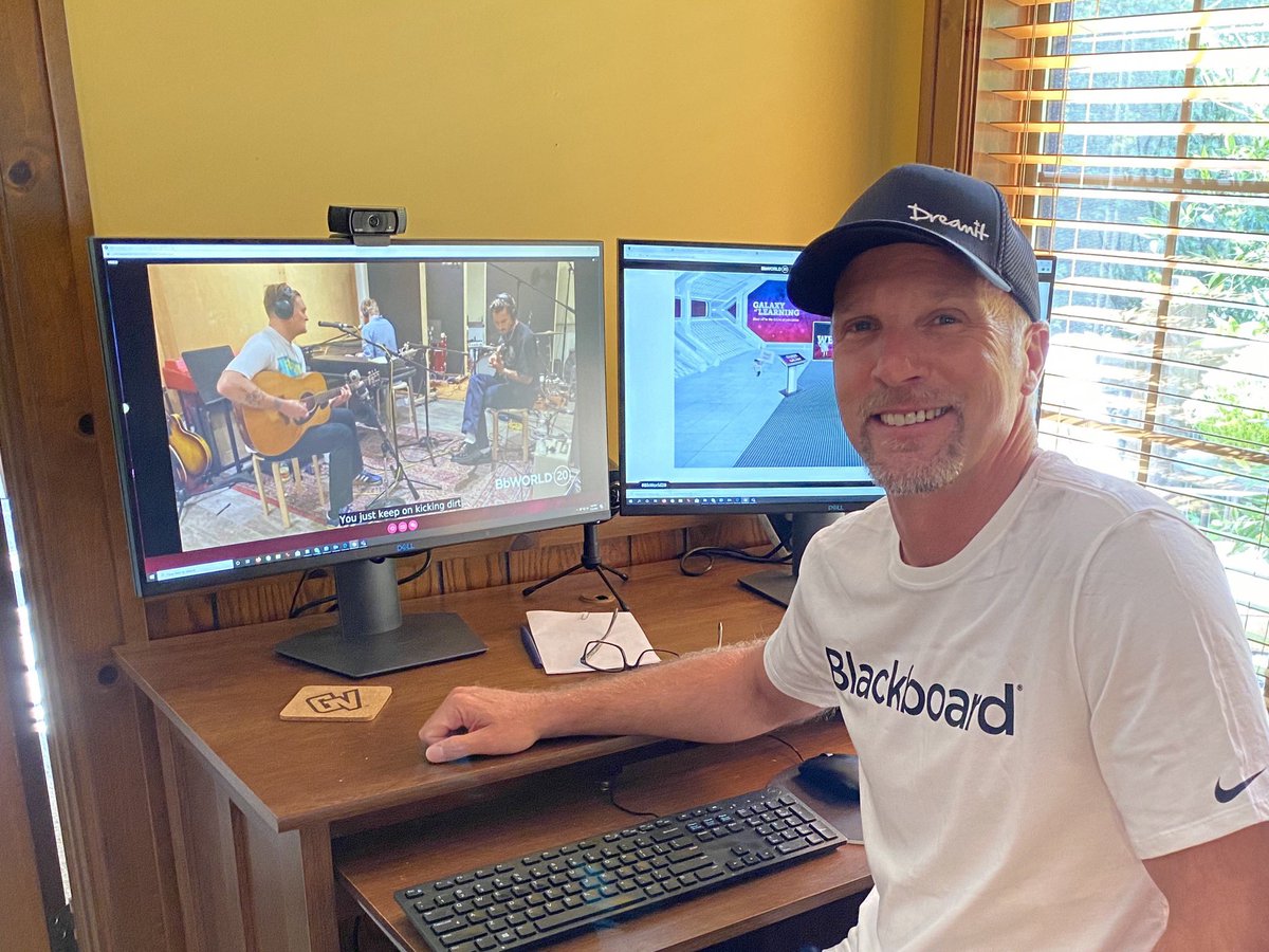 ekunnen's tweet image. Really missing being at @blackboard #bbworld20 in person and networking with peers, but the online conference was full of inspiring keynotes, informative breakouts, partner solutions/extensions, and a galaxy of new ideas! #LetsAdvanceLearning together!