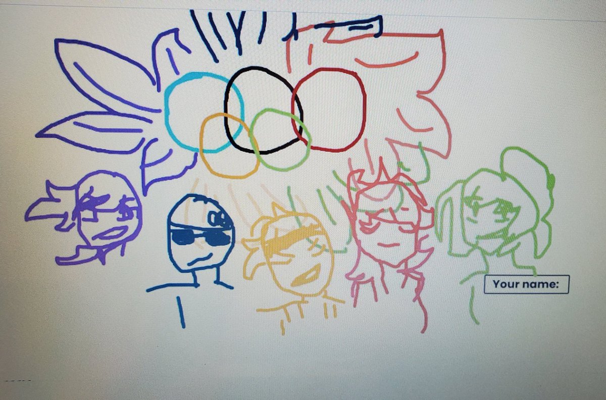 pitn8ive's tweet photo. Our #YCSDSA2020 "closing ceremony" involved Ss creating a design to represent their SA experience. They drew their classmates (that they have never met!) and their teacher 😢 #relationships @YCSD https://t.co/R7RBZEsQj7
