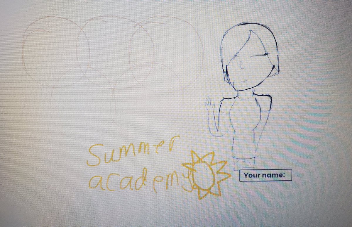pitn8ive's tweet photo. Our #YCSDSA2020 "closing ceremony" involved Ss creating a design to represent their SA experience. They drew their classmates (that they have never met!) and their teacher 😢 #relationships @YCSD https://t.co/R7RBZEsQj7