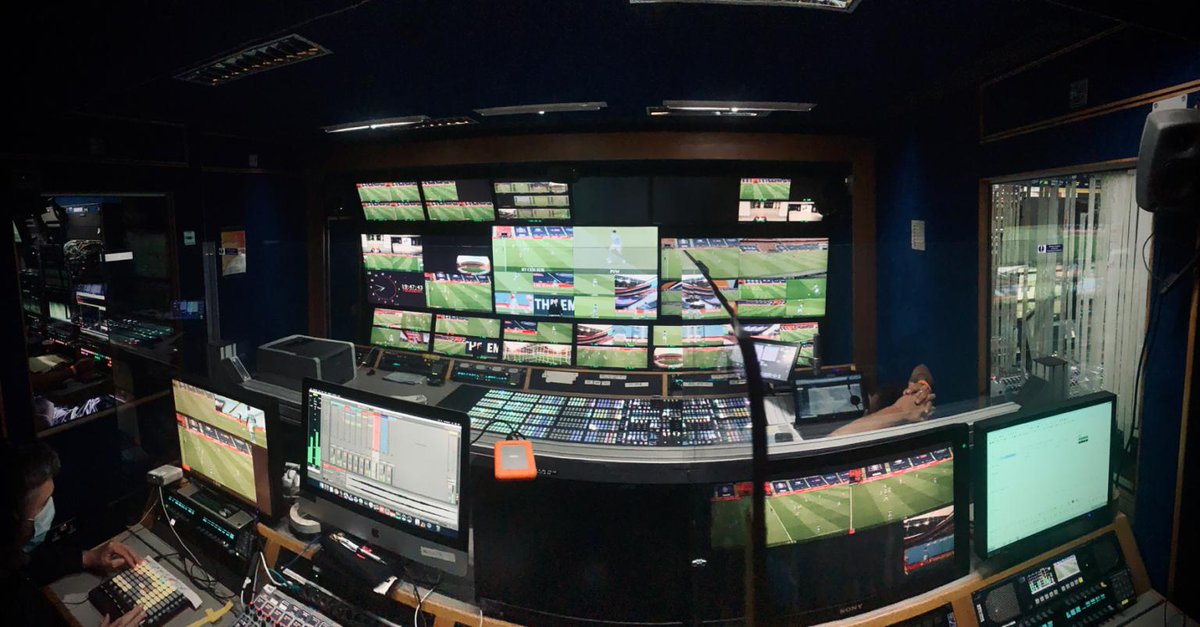 calrecaudio's tweet photo. It was great to see a @calrecaudio Apollo audio console in action at the #FACupSemiFinal @wembleystadium at the weekend.
Thanks to Richard Williams, Senior Audio Guarantee at #EuroMediaGroup / @TelegenicOB for sharing some behind the scenes photos at Wembley. https://t.co/G1Yho5aXLZ