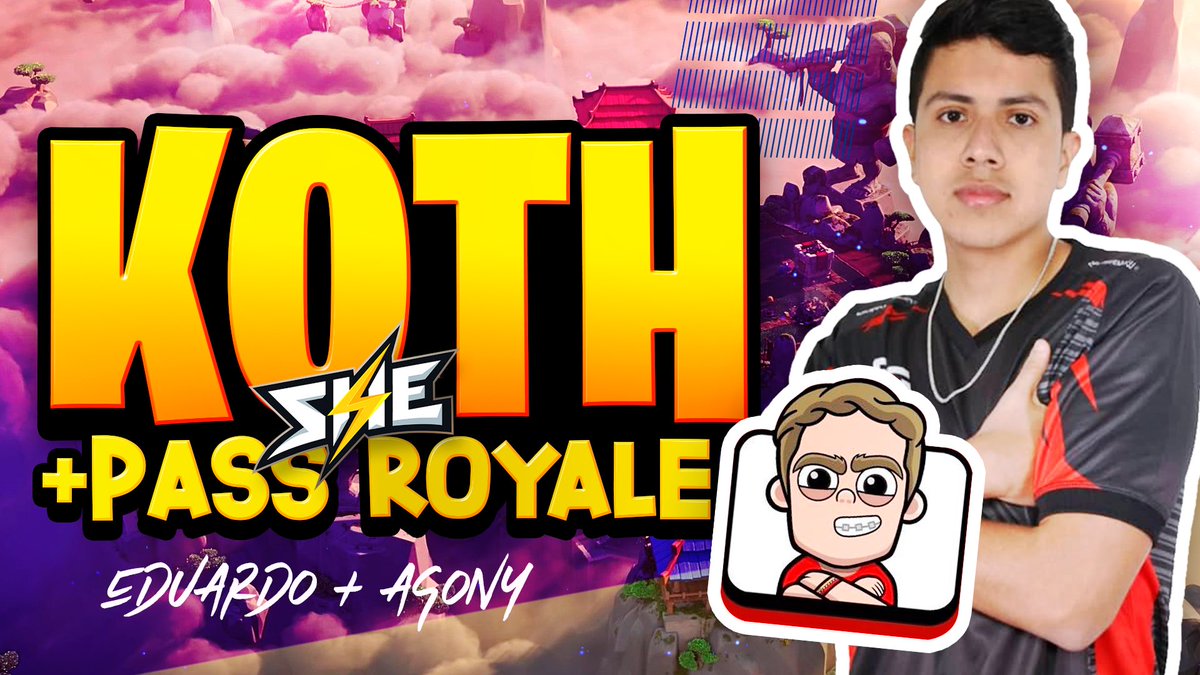 SI NOS GANAS TE LLEVAS UN PASS ROYALE!!

Gente hoy 7PM🇵🇪 estaré en directo con @EduardoLozC y <a href="/King_CR07/">Agony King</a> , la dinámica de hoy consiste en que si nos barres en un KOTH te llevas un riqui Pass Royale♥️

¿Que hacer para participar?

Dar RT🔃FAV♥️ y comentar tu nick en el juego!