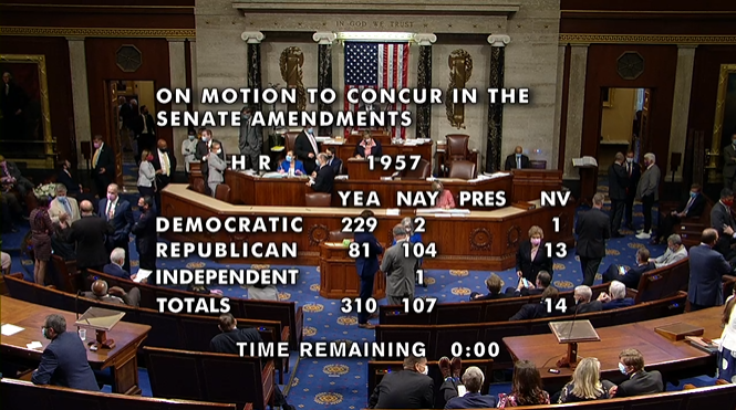 nature_wonks's tweet photo. Passed! The #GreatAmericanOutdoorsAct just cleared the House with a broad, bipartisan vote of 310-107. Thank you to all those lawmakers who voted to #FundLWCF and #FixOurParks! https://t.co/bH4Zhz99le