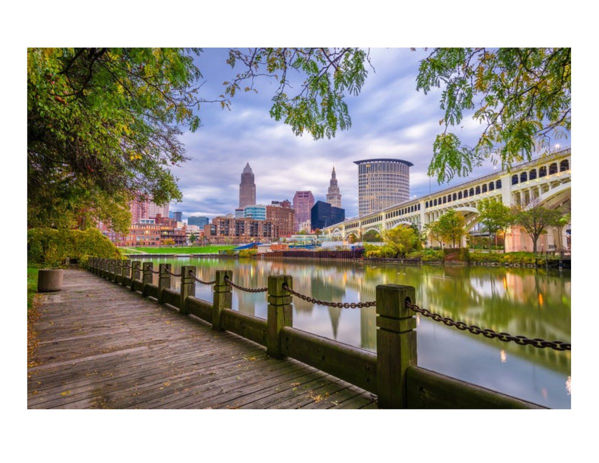 CleWPC's tweet photo. Today is a big day for the Cuyahoga River, the 51st anniversary of when it last caught fire. The river is on a great comeback, attracting people for recreation and peaceful moments and experiencing the return of native aquatic life. https://t.co/lhYHaAvG1J