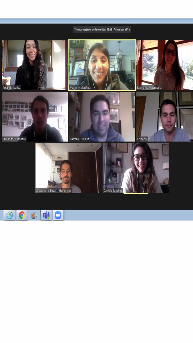 CAJmetronorte's tweet photo. Abogada jefe del CAJS #Colina realiza reunión de coordinación con postulantes del área civil de dicho centro, a fin de coordinar gestiones y mantener el mejor funcionamiento posible en modalidad teletrabajo.
@MuniColina @cajmetrooficial https://t.co/pjLkwtc1oI