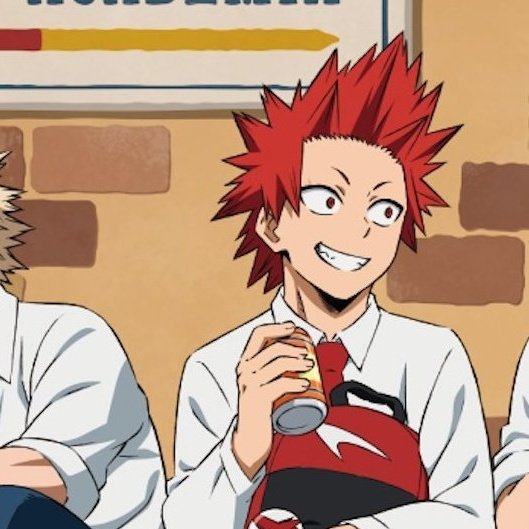 Kirishima thread but his teeth get sharper as you scroll 