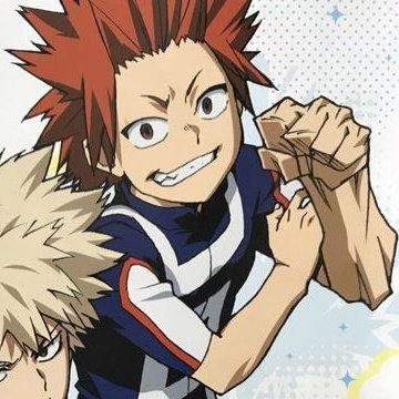 Kirishima thread but his teeth get sharper as you scroll 