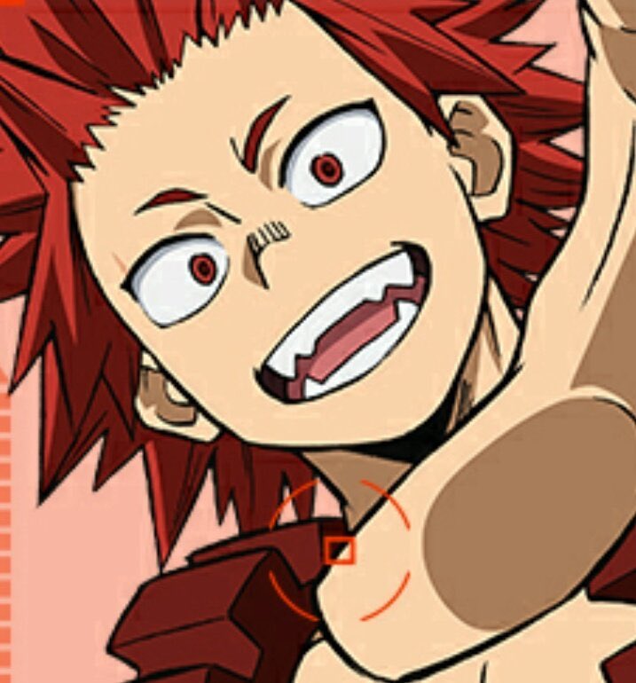 Kirishima thread but his teeth get sharper as you scroll 