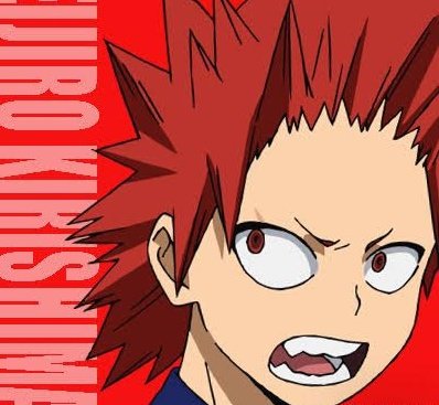 Kirishima thread but his teeth get sharper as you scroll 