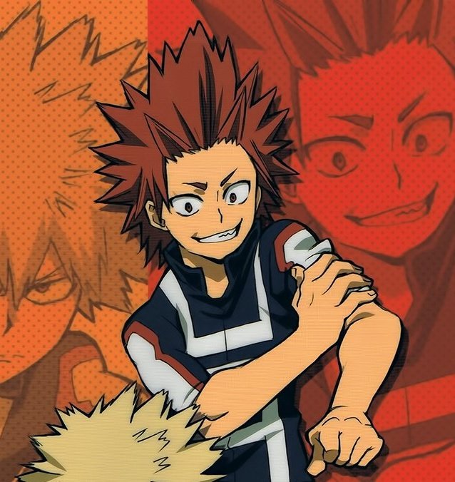 Kirishima thread but his teeth get sharper as you scroll 
