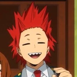 Kirishima thread but his teeth get sharper as you scroll 
