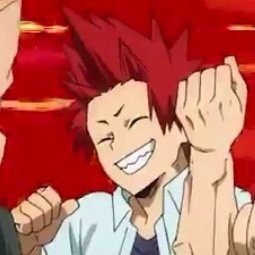 Kirishima thread but his teeth get sharper as you scroll 