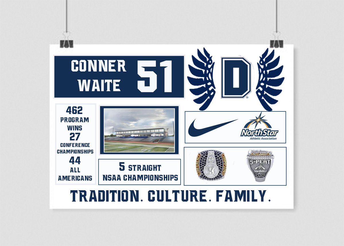 conner_waite's tweet photo. I am super pumped to say I have received my first offer from Dickinson State University!! Thank you @Coach_Boogaard and @BlueHawkFB for the great opportunity!! https://t.co/1Qa38zTiwy