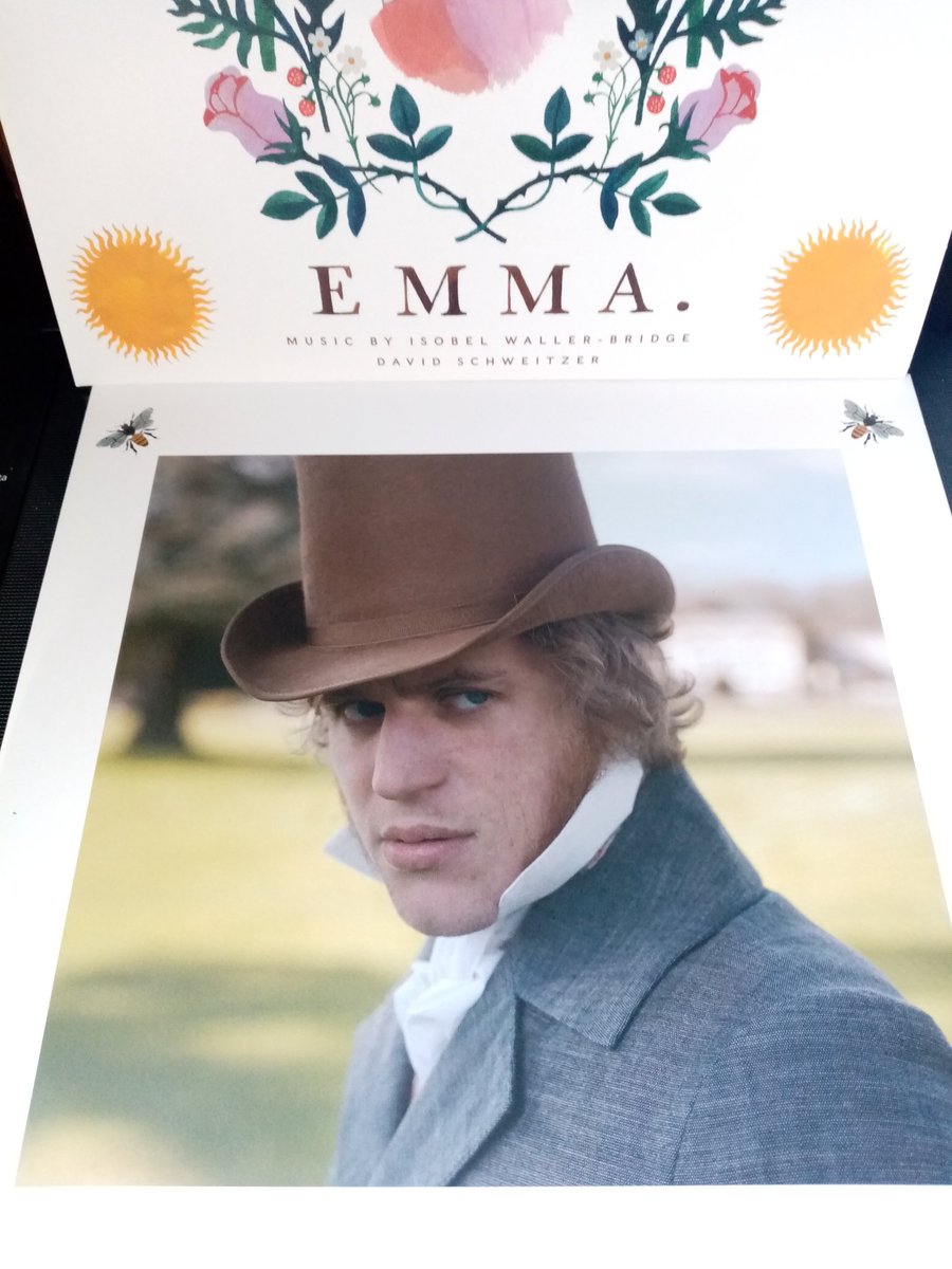 naye_libelula's tweet photo. YA LLEGÓ!! 🤩💛🎉
❤️ EMMA SOUNDTRACK 🌞
Está hermoso!! Excelente compra Nayeli!! 👌
.
@emmafilm @autumndewilde
.
#Emmafilm #johnnyflynn #autumndewilde #mondorecords #isobelwallerbridge #davidschweitzer #focusfeatures #janeausten https://t.co/TQlYOP1ioT
