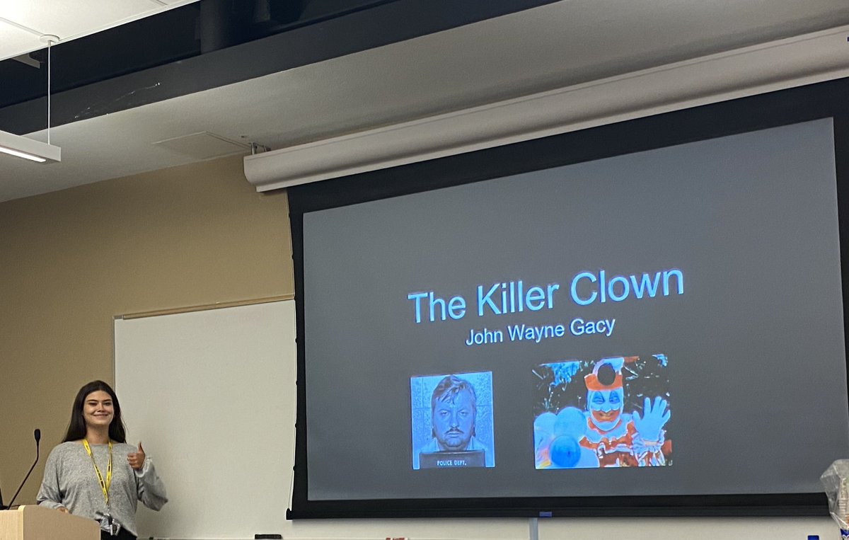 CSIAmanda's tweet photo. So proud of our CSI interns this summer!#serialkillerpresentations #Dahmer #Gacy #publicspeaking #courtprep @GrandPrairiePD @JonestaCSI @GPPDCrimeScene https://t.co/hCeEq4RKI1