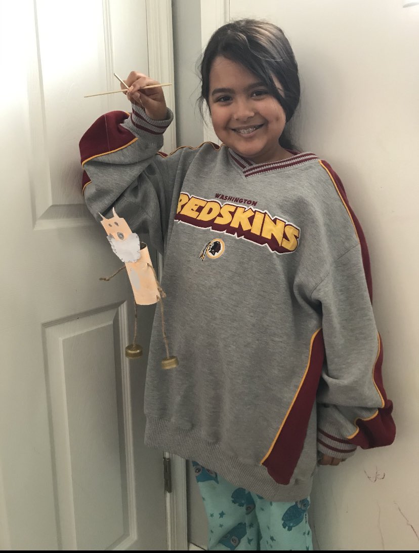 OccoquanSummer's tweet photo. Here is one of Ms Singleton’s 3rd Grade students displaying her STEM creations @OccoquanSummer. Great job by all!!! @PWCSNews https://t.co/MV8HZE9vGT