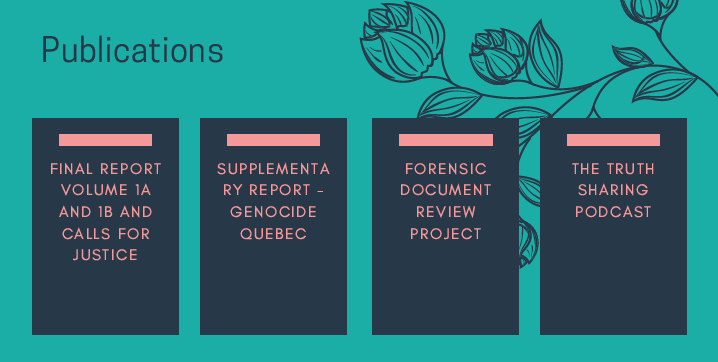 Multiple publications were released as part of the report. Publications include: