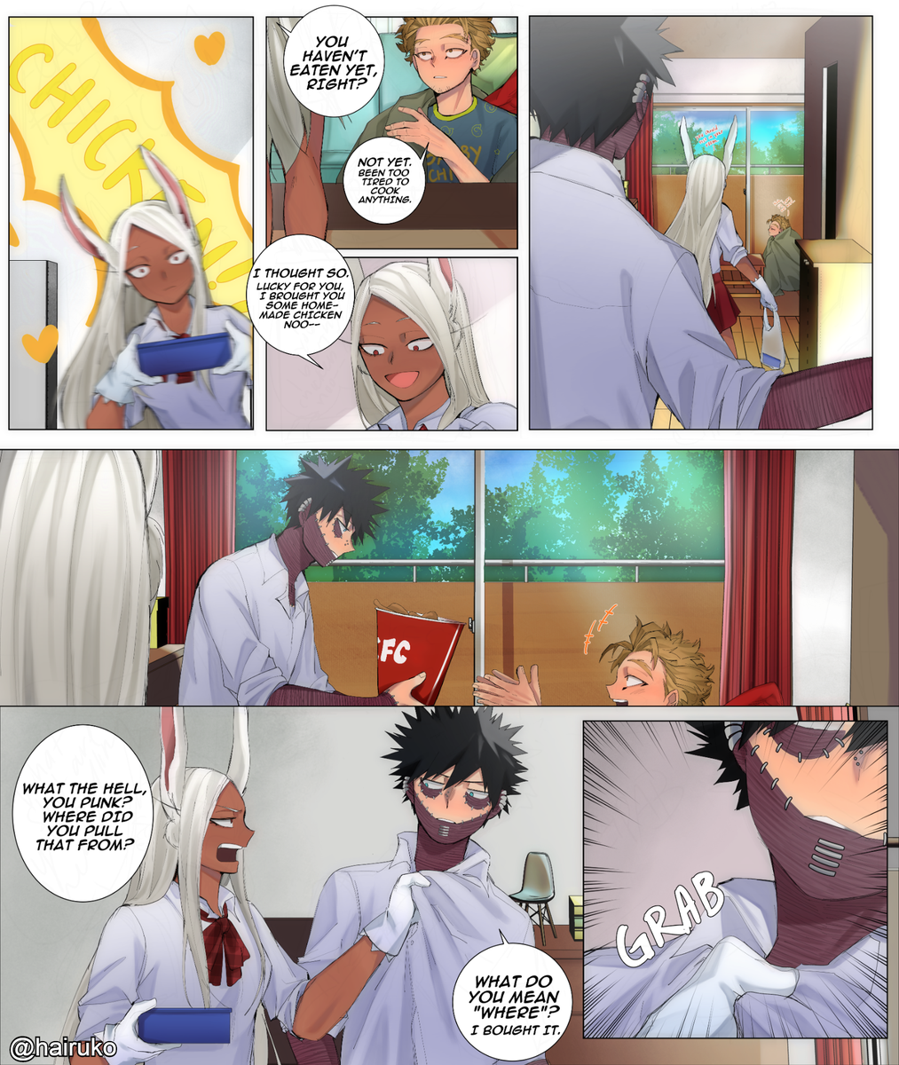 high school au but make it cliche?? (1/2)

#bnha #mha #dabihawks 