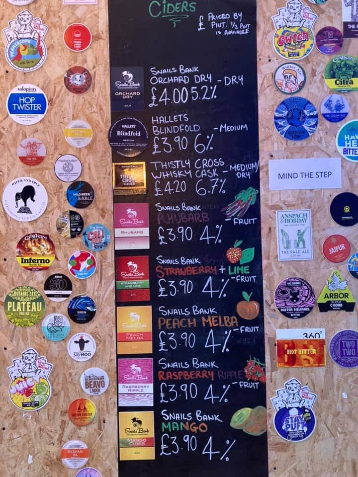 theplumtreebeer's tweet photo. Ciders are getting fruity in the plum tree 🍎🥭🍑🍓🍋🍏 #snailsbank https://t.co/Y3M9EMnrAg