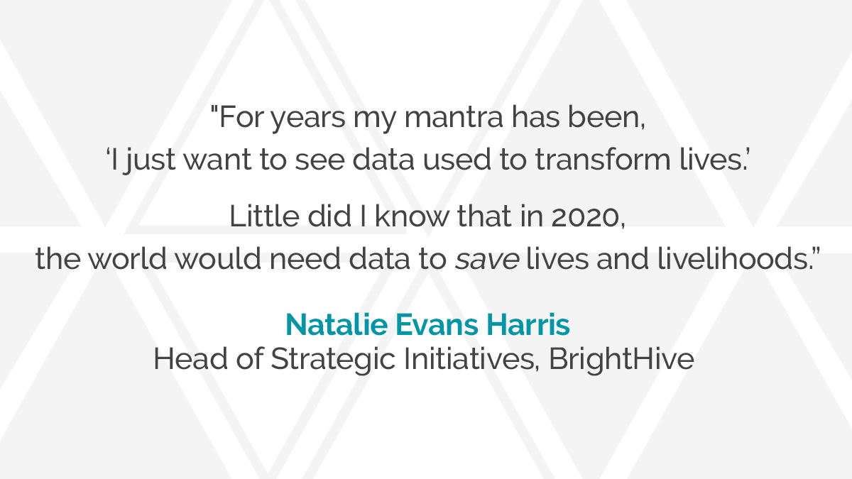 brighthiveio's tweet image. Read more in the latest blog post from Natalie Evans Harris (@QuietStormnat), &quot;Data Sharing in Times of Crisis&quot; → bit.ly/2CS3cLd

#data #COVID19 #ResponsibleDataUse