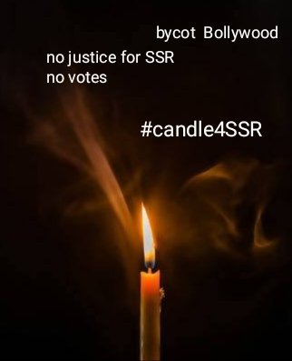 official__jatin's tweet photo. #Candle4SSR https://t.co/jvC32Tduls