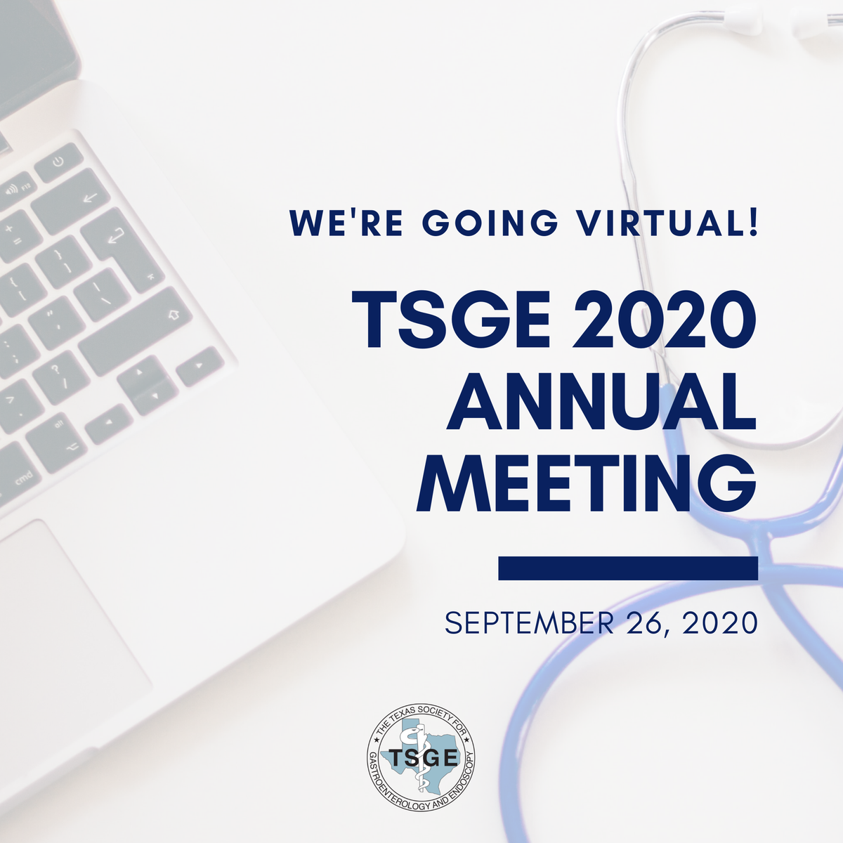 TexasGastros's tweet photo. #TSGE2020 is going virtual! 🚨 Join us for the 45th Annual Meeting to connect, learn, and collaborate virtually.
✅ Innovative live discussions
✅ Q&A sessions
✅ Lectures by top GI experts
Register➡️ https://t.co/WY0QJd61gU https://t.co/6Paf4HuP6i