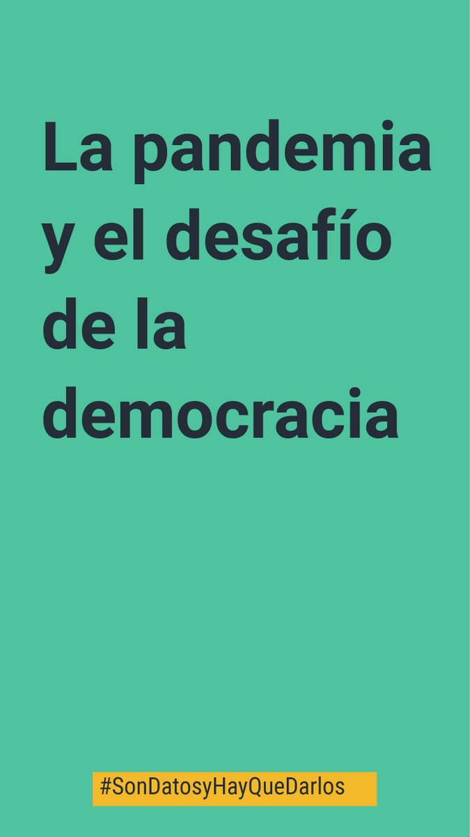 ObsDemocracia (@obsdemocracia) on Twitter photo ¿Se preguntan si la emergencia sanitaria por COVID-19 ha afectado la democracia y el Estado de Derecho? Analizamos el tema con <a href="/migarcias/">Miguel García S.</a> y @cboteromarino y en este hilo les contamos qué encontramos ¿Se preguntan si la emergencia sanitaria por COVID-19 ha afectado la democracia y el Estado de Derecho? Analizamos el tema con <a href="/migarcias/">Miguel García S.</a> y @cboteromarino y en este hilo les contamos qué encontramos