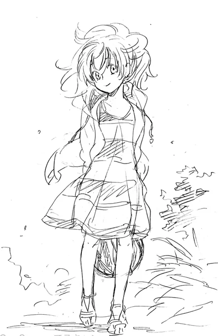 【落書き】

#であいもん 