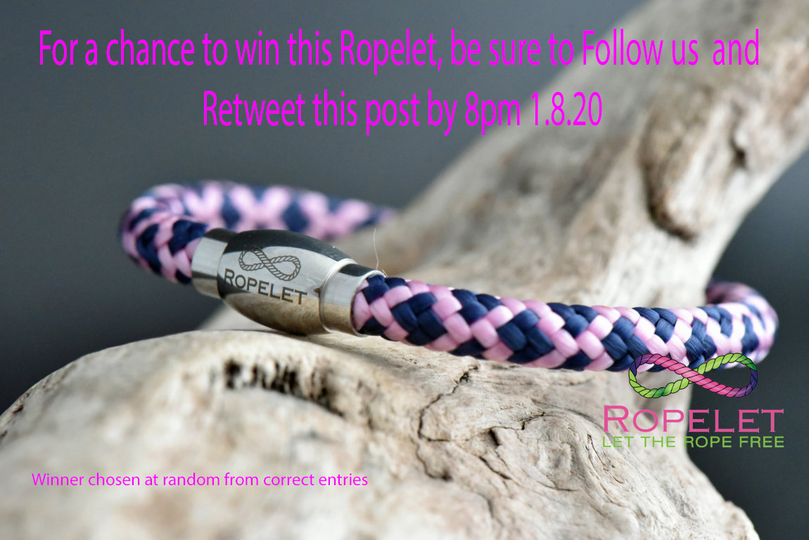Fancy winning one of our latest Ropelets then Follow us and Retweet this post by 8pm 1.8.20 for your chance to #win in our #competition . See full ranges at ropelet.co.uk, UK made bracelets to any wrist size #WinItWednesday