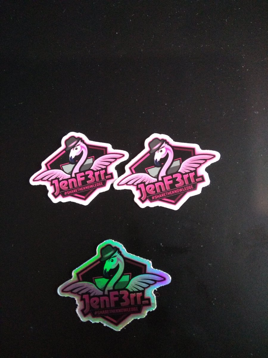 AnguaSec's tweet photo. It's totally normal for a grown adult to get excited about stickers yes? Love these @JenF3rr_ Need to work on my map border. Maybe these go next to @BSidesMCR 😀🐝 #needmorestickers https://t.co/QeHuQ0KgaK