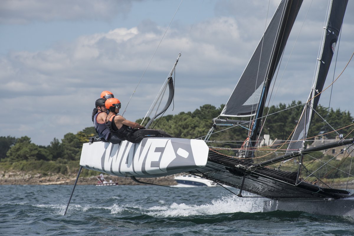 Mathis_Bourgnon's tweet photo. Entrainement Zizi To FLy
#sail #sailing #foil #etf26 #zizitofly #teambourgnon #flying #foiling #catamaran #etf #voile #forwardwip #forwardsailing https://t.co/zXd4kb05po