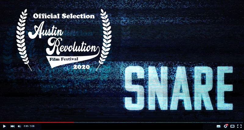 SNARE is an official selection of the Austin Revolution Film Festival (Now rescheduled for March of 2021)! Really appreciate the readers giving this script some love & the organizers pushing to keep this year's fest alive. @ARevolutionFF #ARFF9th