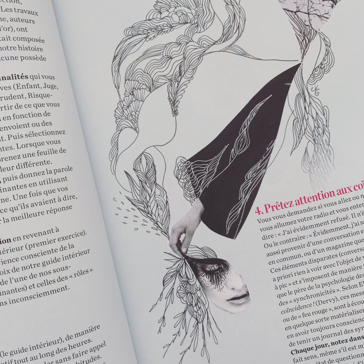 Aurelia_Jacques's tweet photo. Nouvelle parution #illustrations dans le #psychologiesmagazine numéro spécial de juillet 🙏 merci #psychologies et bonne lecture à tous.#pomjaak https://t.co/L2mvnbabyi