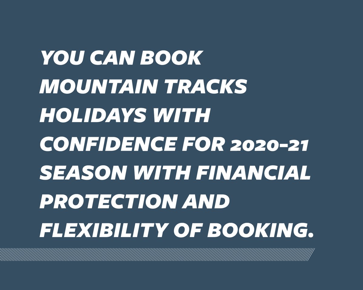 MTracks's tweet image. Book with confidence with Mountain Tracks this winter! ⛷❄️ 

For full FAQs click here: skiclub.co.uk/info-and-advic…