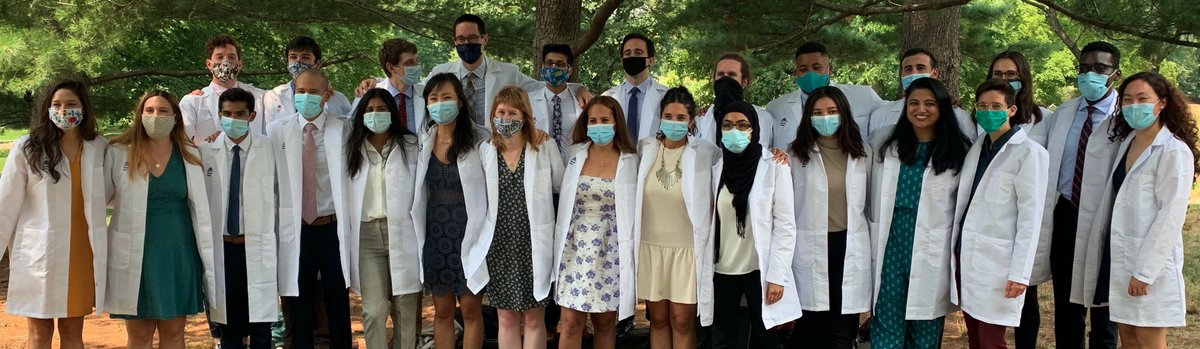 MountSinaiEM's tweet photo. The annual white coat ceremony @SinaiEM @Dr_BrendanCarr @IcahnMountSinai @MountSinaiNYC.  Welcome interns! We are so glad to have you here. https://t.co/XI8mubs0yp