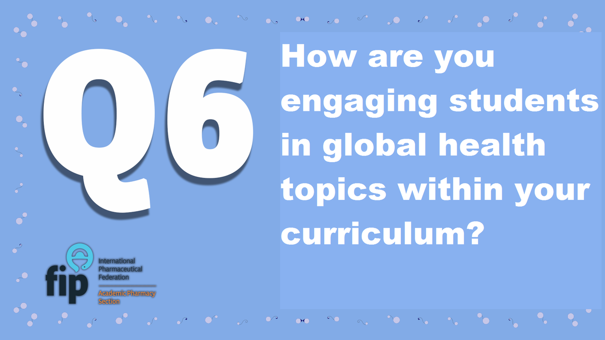 FIP_AcPS's tweet photo. @GHinsight here comes another question!

 #fipacademiclive #GlobalHealthEd #PharmEd https://t.co/he2g9UprFi