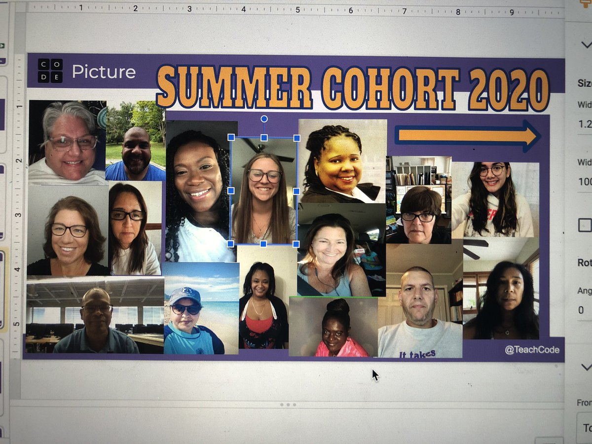 BillieDollins's tweet image. This is a group of focused, energetic, creative, and dedicated educators determined to teach students computer science! What a fantastic end to a five day summer workshop! I am inspired by my peers’ love for cs and students! @TeachCode @BrowardSTEM #teachcode #browardcodes