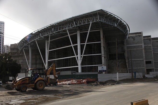 pauloabarbosa's tweet photo. 🚧NOVO CENTRO DE CONVENÇÕES TEM PREVISÃO DE ENTREGA PARA OUTUBRO🚧
As obras do Novo Centro de Convenções seguem avançando e já chegamos a 80% do prédio concluído. Teremos um espaço + #amplo, #moderno, totalmente #climatizado e com #estacionamento coberto. https://t.co/Gcmnh5KdWs