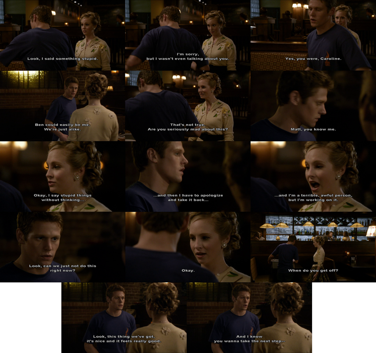 tvshowquote1's tweet photo. #Caroline: & you played the whole thing out in your head & you decided to bail before even giving it a shot. So this really great thing that we have, don't worry about losing it, 'cause it's already gone.
#TVD #TheVampireDiaries #Maroline #VampireDiaries #1x12 #Matt https://t.co/jrSgPmEodu