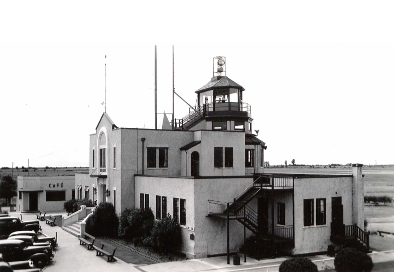 This of course spurred action from our civic leaders. In April 1930 work begins on a single runway (730-meters long), a small wood frame two-storey administration building crowned with a control tower, two concrete hangars, a float plane harbour and other services.  #YVRBDAY