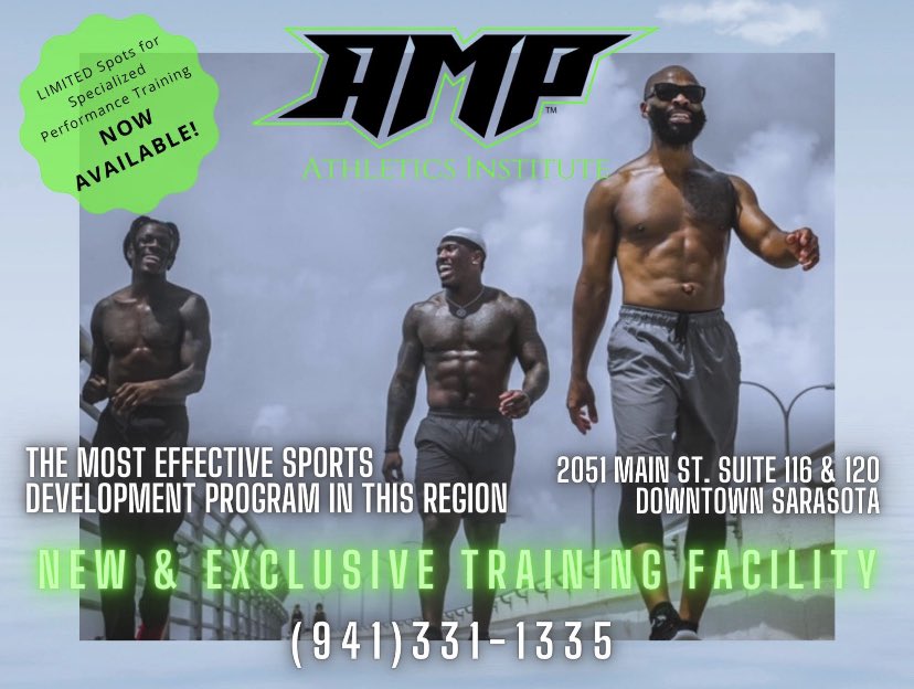 michellemarie32's tweet photo. Spots for 8th grade and up are AVAILABLE NOW!
Contact us to get started!
#ampathletics #performancetraining #sarasota #football #basketball #baseball #tennis #lacrosse #trackandfield https://t.co/BbOzlKNpza