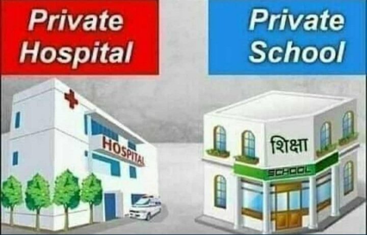 IndiaAspa's tweet photo. चिकित्सा ओर शिक्षा सरकारी नियंत्रण में हो ऐसी मांग समय-समय पर होती रहती है, #लॉकडाउन भी अगर किसी के लिए वरदान साबित हुआ है तो वो है #निजीस्कूल हॉस्पिटल में कोई गया नही तो उन्होंने बिल नही भेजा लेकिन बच्चों के स्कूल गए बिना भी फ़ीस की डिमांड🤔
#Noschoolnofee https://t.co/Ndy5uhbupr