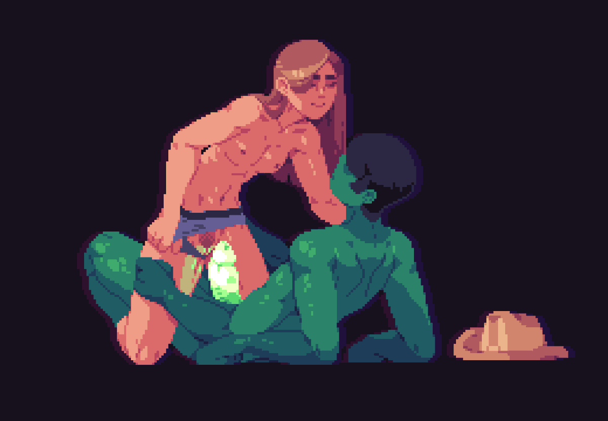 Humaniac2's tweet photo. Robin on top
#nsfw #ArtistOnTwitter #pixelart #alien https://t.co/X1dfRjNAJ9