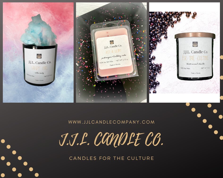 @EBONYMag Hi, I am the owner of @JJLCandleCo1 a small, black owned candle business. I would love to be able to send you a candle or two to try out and possibly include in your magazine. #smallbiz #BlackOwnedBusiness #womenentreprenuer #smallcandlecompany #candlelovers
