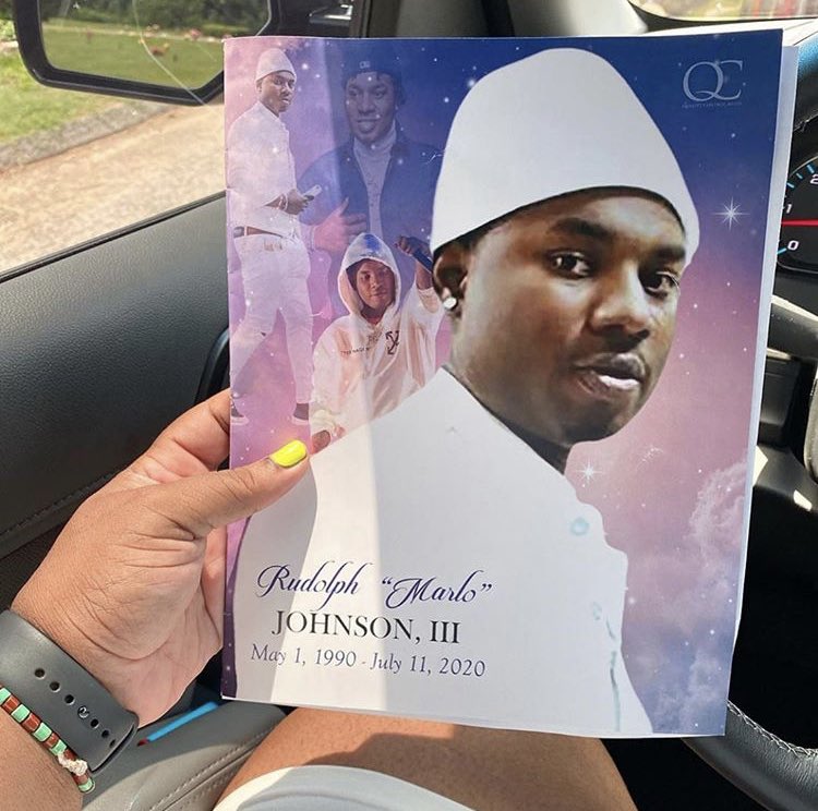 BlockTopickz's tweet photo. Condolences to all his family and friends QC rapper #LilMarlo memorial service took place today.
Marlo was 27, when he was found shot and killed in his vehicle in Atlanta.
He was good dude, and had hella talent.
#RIPMARLO https://t.co/E4V50QXOKc