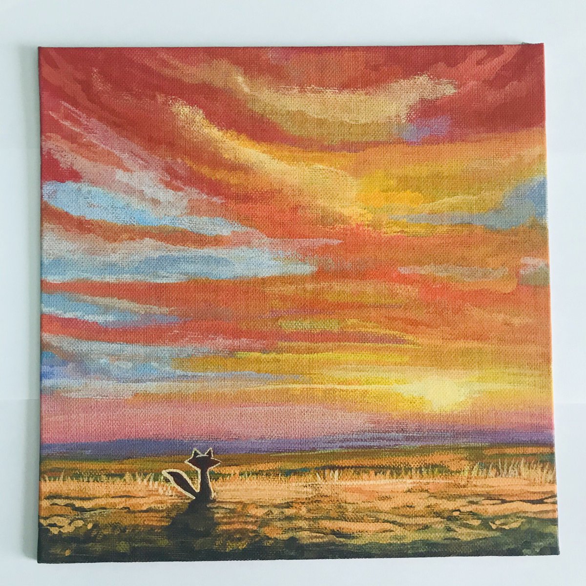 mrmarkchilcott's tweet image. Bit nervous showing this. My first attempt with acrylic Gouache. Trying out drying times how it behaves etc. #painting #firstgo #Practice #gouache #art #ArtistOnTwitter #webster