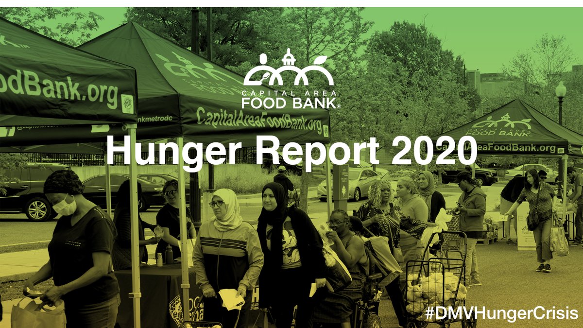 foodbankmetrodc's tweet photo. Food insecurity is projected to increase by at least 48% in our region in the wake of the pandemic. The food bank’s new Hunger Report 2020 sounds the alarm on the growing #DMVHungerCrisis – and explores our path forward. Read the full report: https://t.co/9g9hW7lsm4 https://t.co/KpXBGdpRh2