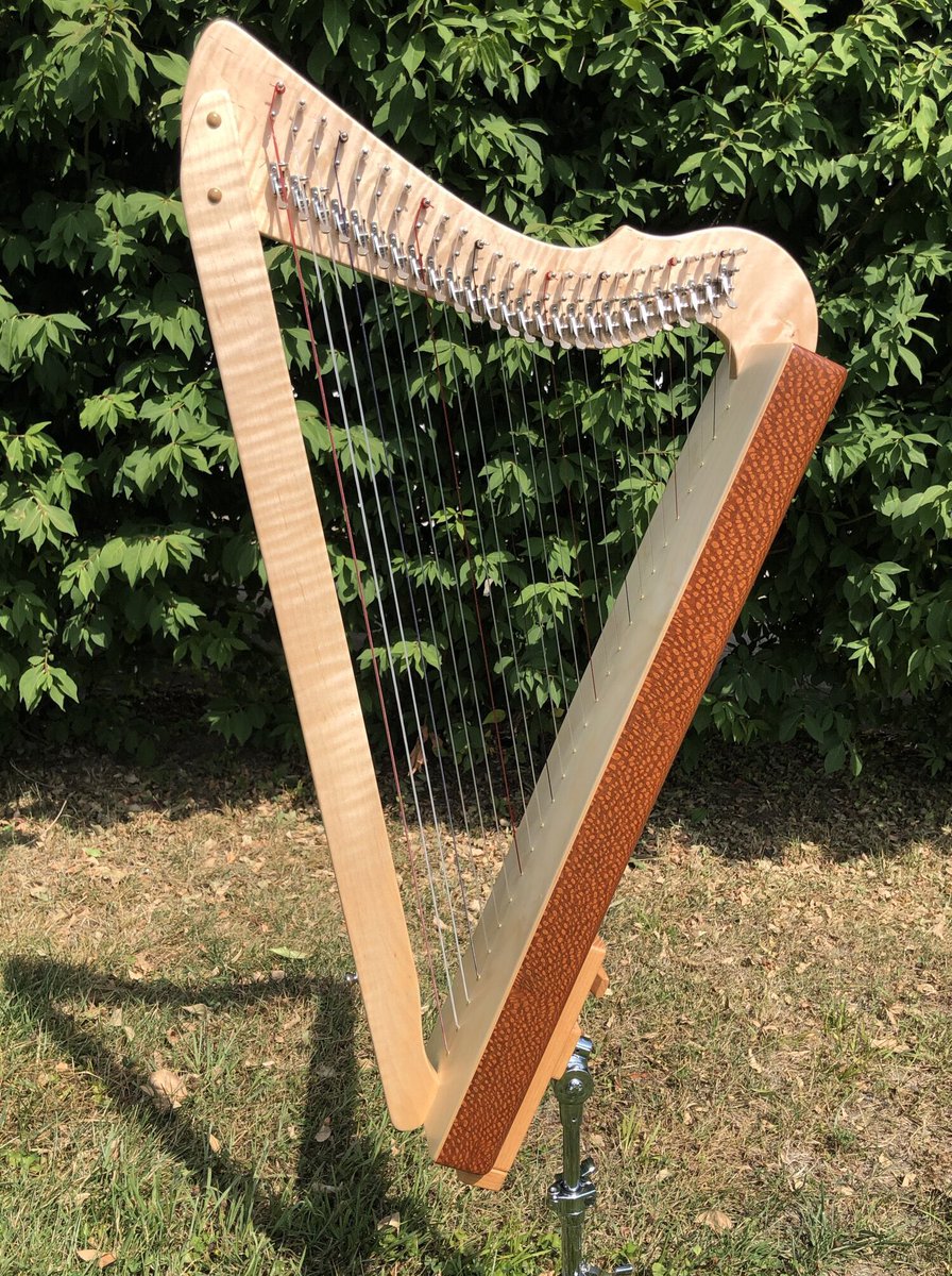 This jaw dropping LACEWOOD and CURLY MAPLE Fullsicle™ Harp is available now. Truly one-of-a-kind, this is the first harp we’ve made out of lacewood.

This harp and others are available now on our website: 
harpsicleharps.com/harps-ready-to…