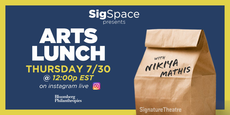 signatureinnyc's tweet photo. Arts Lunch is back with host Nikiya Mathis! Join the #AntonyoAwards-winning actress and designer alongside guests @jessiefdukes, @heatherasimms &amp; J. Bernard Calloway of @Lynnbrooklyn's #FabulationNYC and #MeetVeraStarkNYC! 

DM or message questions using #SigSpacePresents ⬇️ https://t.co/UZdgH8xWmG